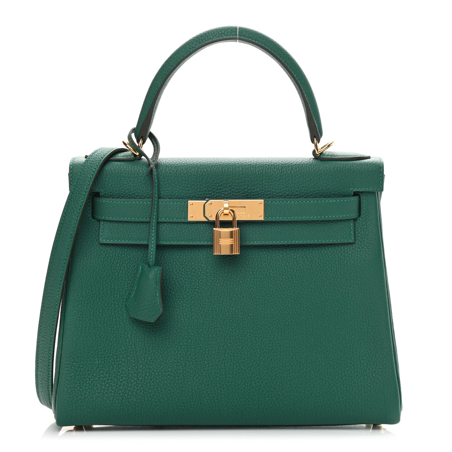 Hermes Togo Kelly Retourne 28 Malachite 1 of 11