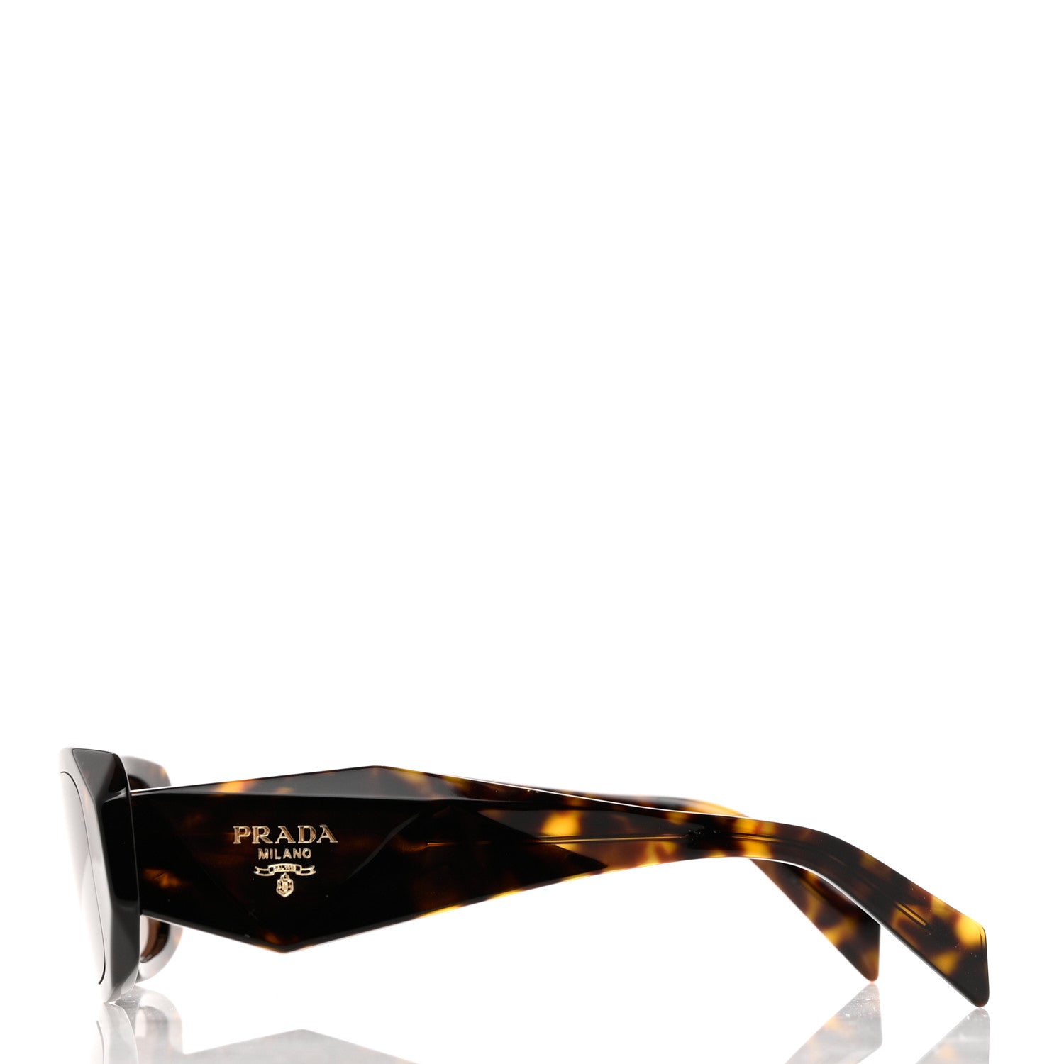 Prada Acetate Symbole Sunglasses SPR 17W Havana 3 of 6