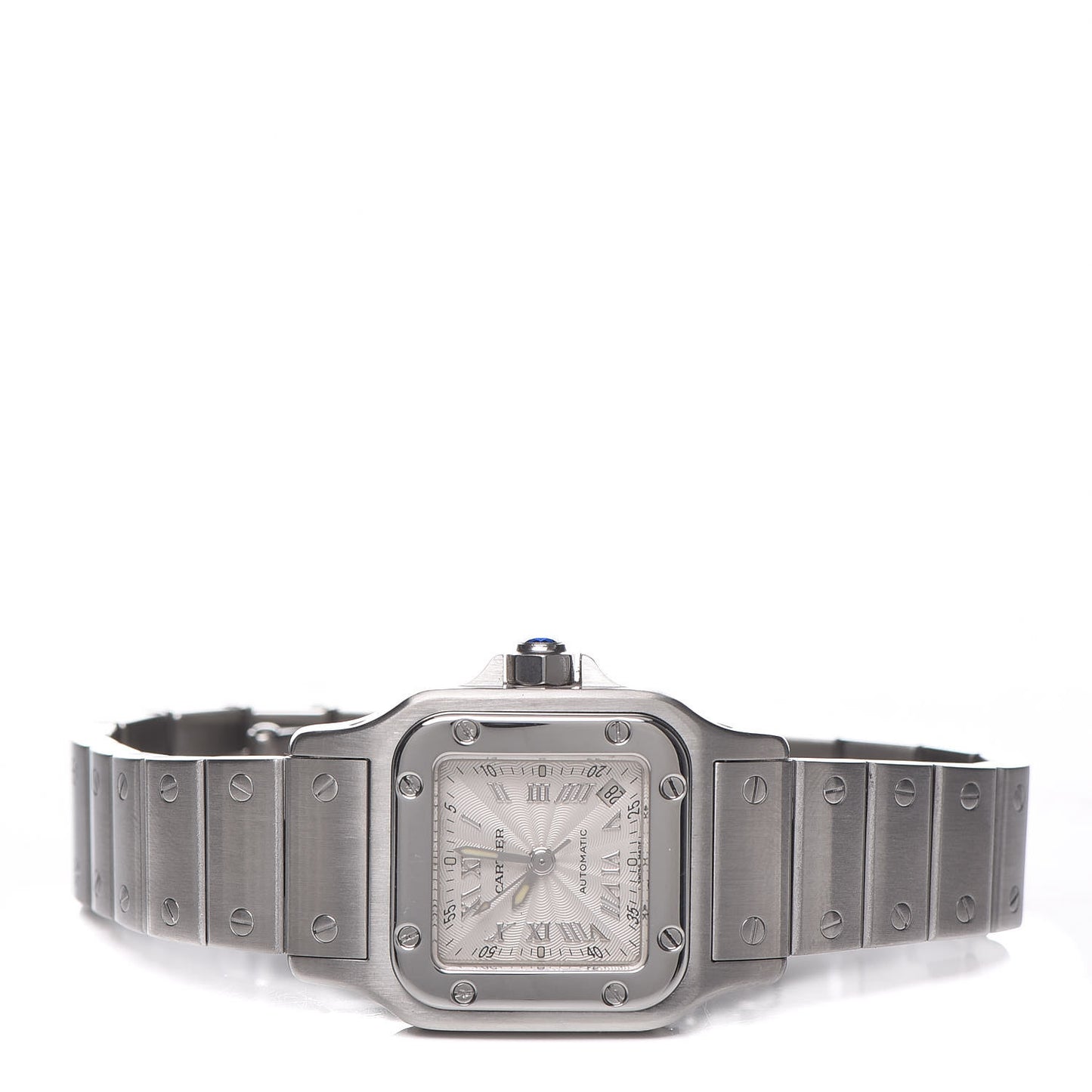 Stainless Steel 24mm Santos de Cartier Galbee Automatic Watch