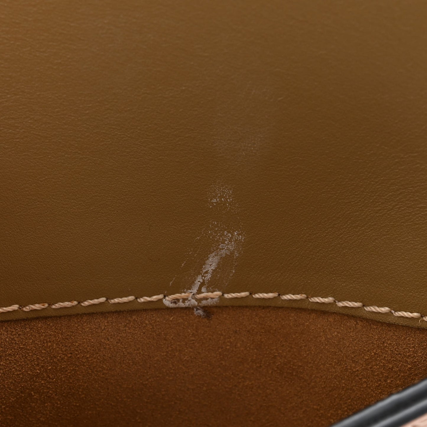 Calfskin Small Gate Crossbody Bag Mocca Yellow Pecan