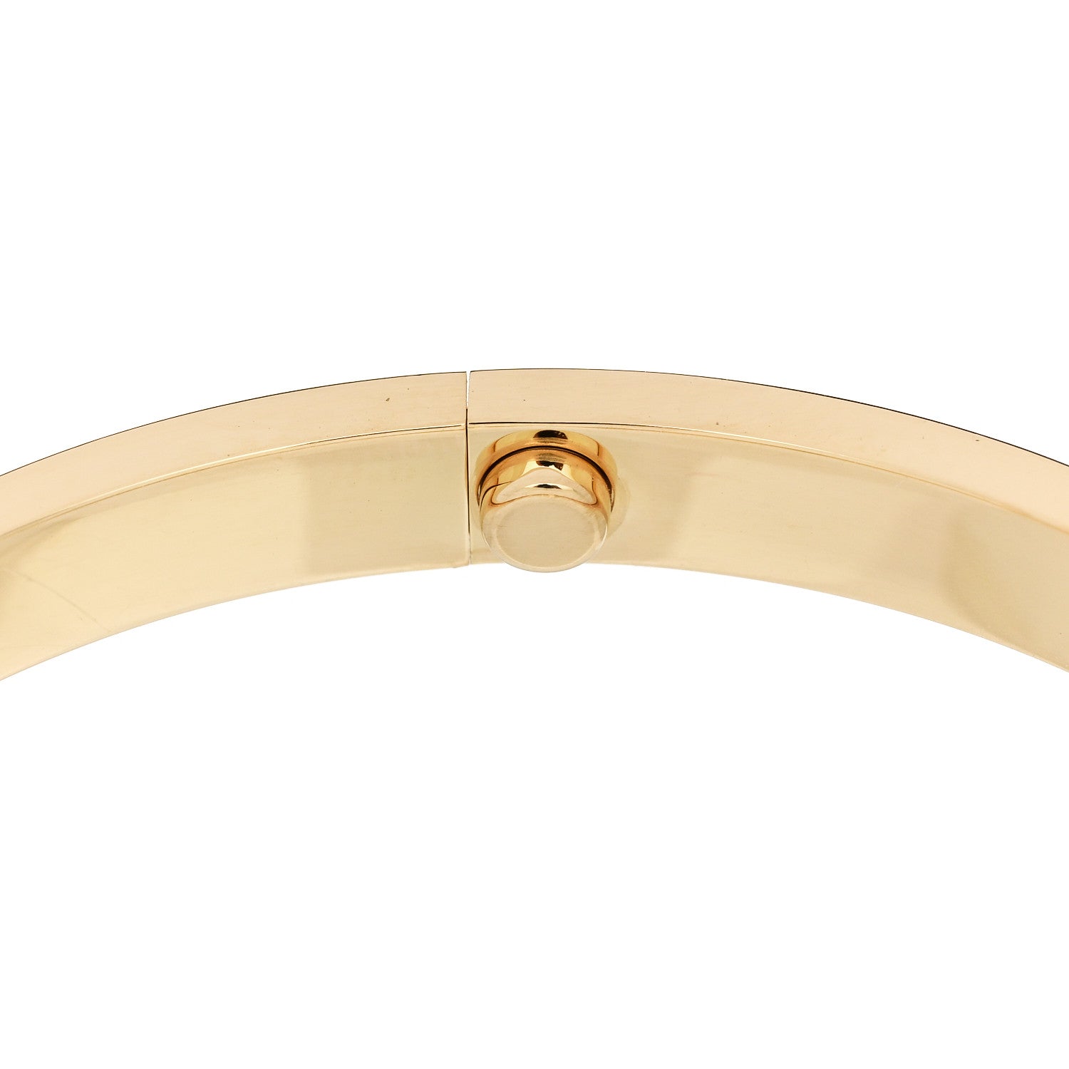 Cartier 18K Yellow Gold Medium LOVE Bracelet 18 7 of 8