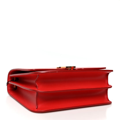 Burberry Calfskin Medium TB Bag Bright Red 4 of 9