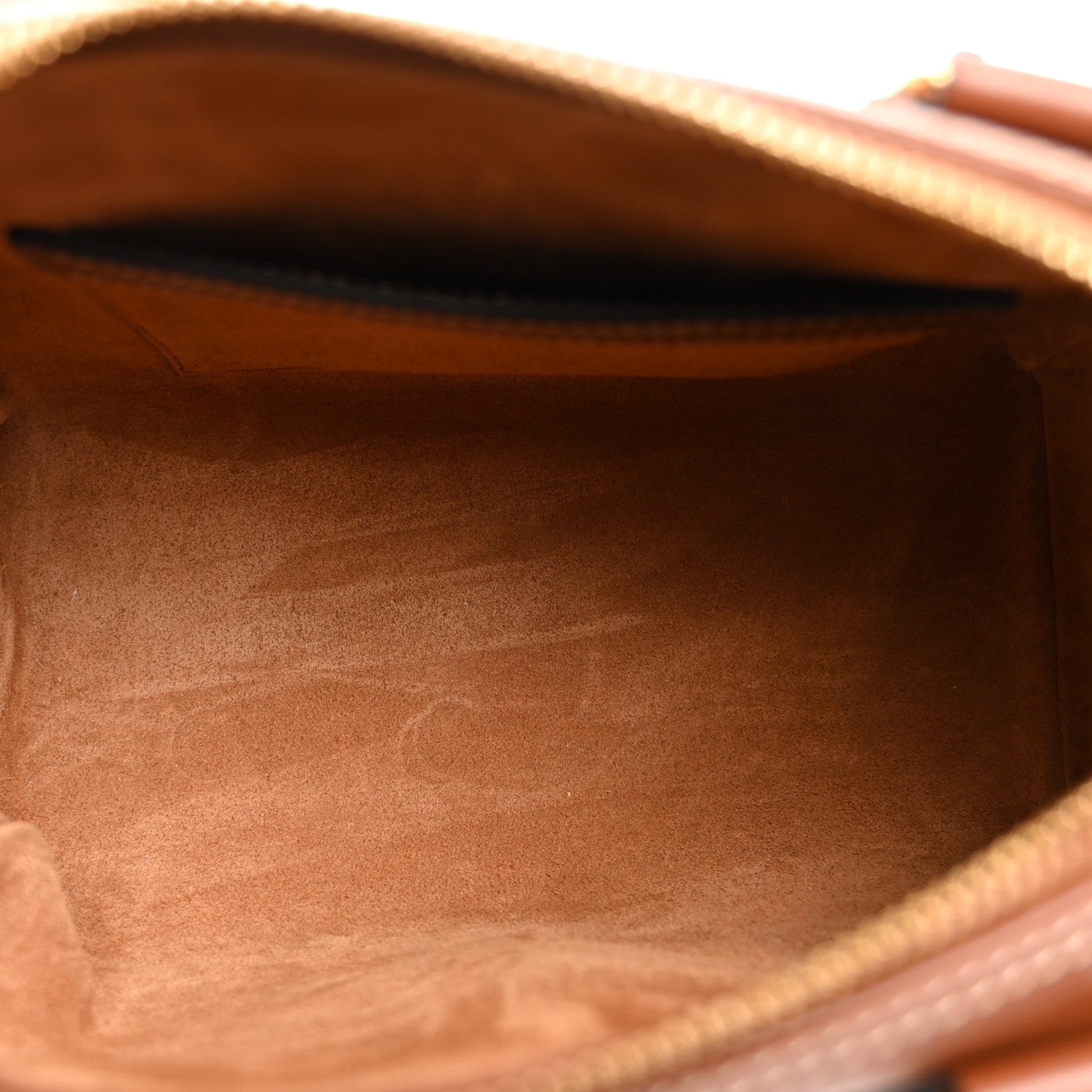 Celine Smooth Calfskin Triomphe Small Boston Bag Tan 5 of 10