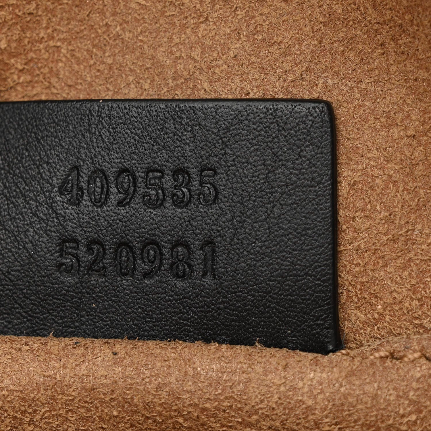 Gucci GG Supreme Monogram Arabesque Mini Chain Shoulder Bag Beige Black 7 of 10