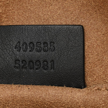 Gucci GG Supreme Monogram Arabesque Mini Chain Shoulder Bag Beige Black 7 of 10