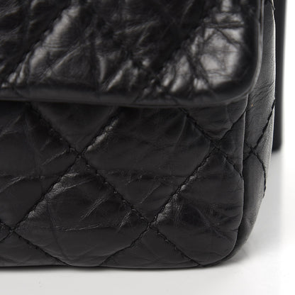 Chanel Aged Calfskin Quilted 2.55 Reissue 227 Flap Black 9 of 9