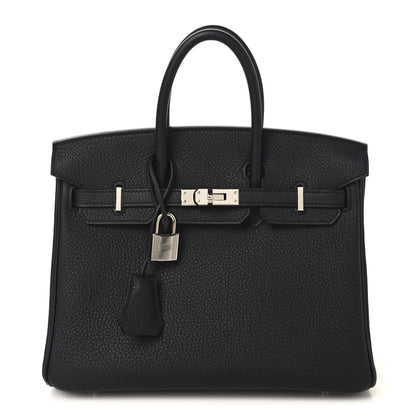 Hermes Togo Birkin 25 Black 1 of 13