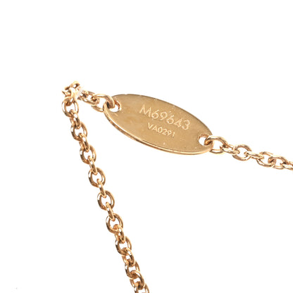 Louis Vuitton Metal L to V Necklace Gold Silver 5 of 5