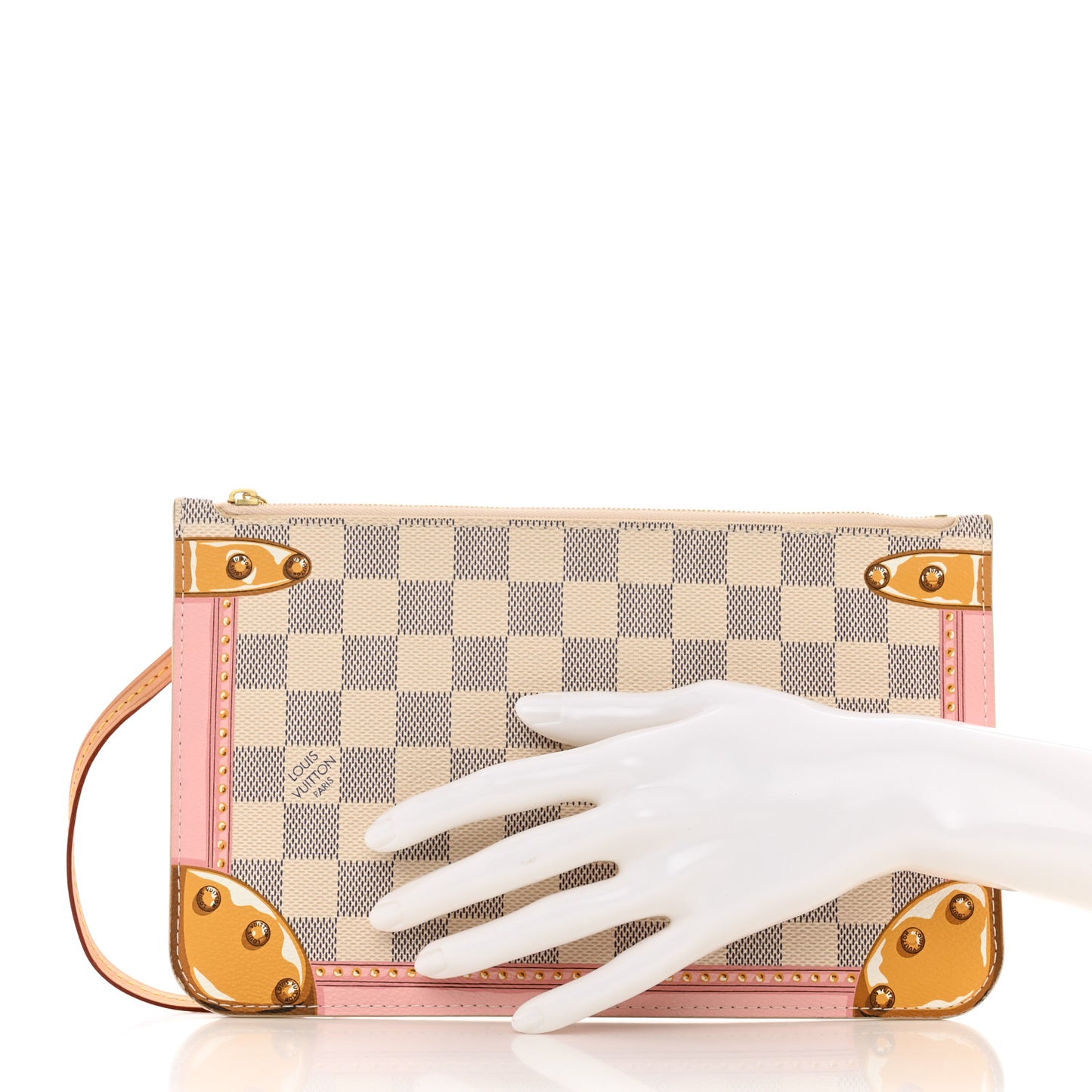 LOUIS VUITTON Damier Azur Summer Trunks Neverfull MM GM Pochette
