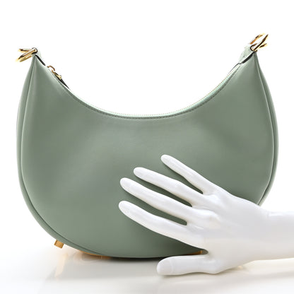 Fendi Vitello Grace Matte Small Fendigraphy Hobo Bag Menta 2 of 10