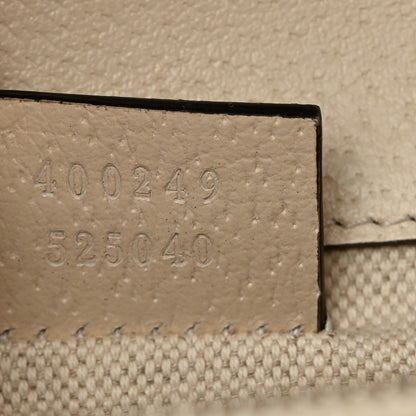 Gucci Textured Calfskin Crystal Small Dionysus Shoulder Bag Mystic White 8 of 11