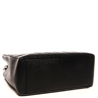 Chanel Caviar Grand Shopping Tote GST Black 4 of 9