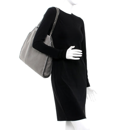 Stella McCartney Shaggy Deer Small Falabella Tote Light Grey 2 of 7