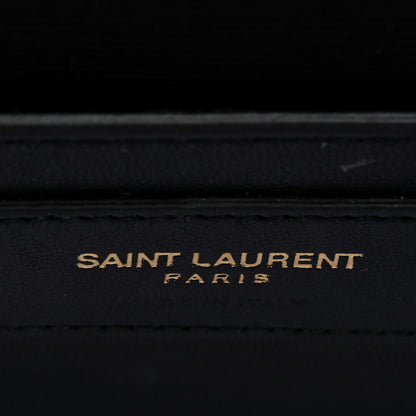 Saint Laurent Grain De Poudre Small Monogram Kate Satchel Bubblegum 7 of 14