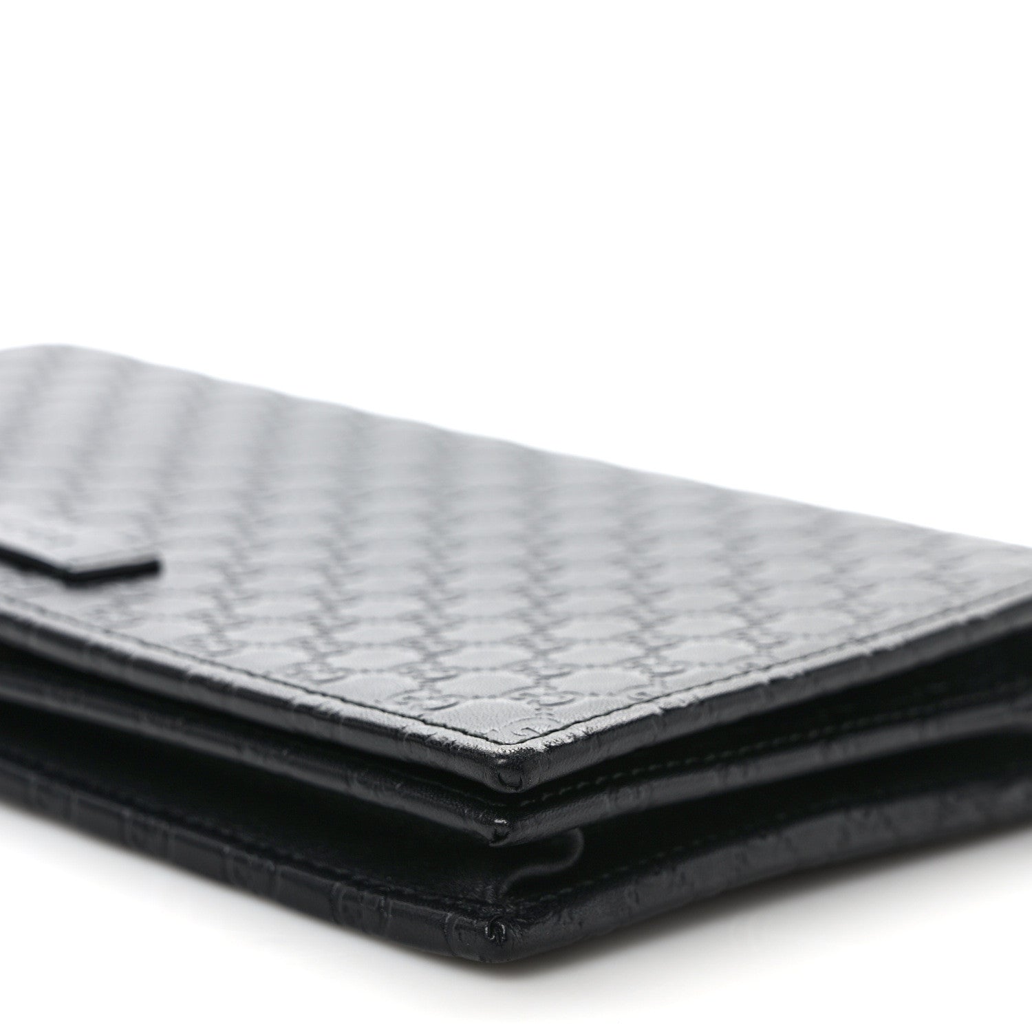 Gucci Microguccissima Crossbody Wallet Black 8 of 9