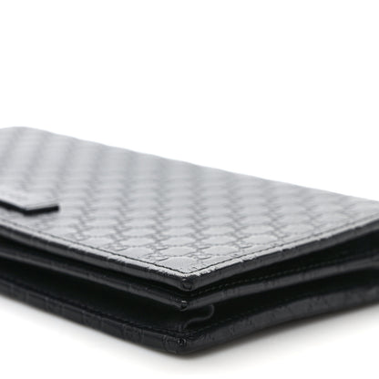 Gucci Microguccissima Crossbody Wallet Black 8 of 9