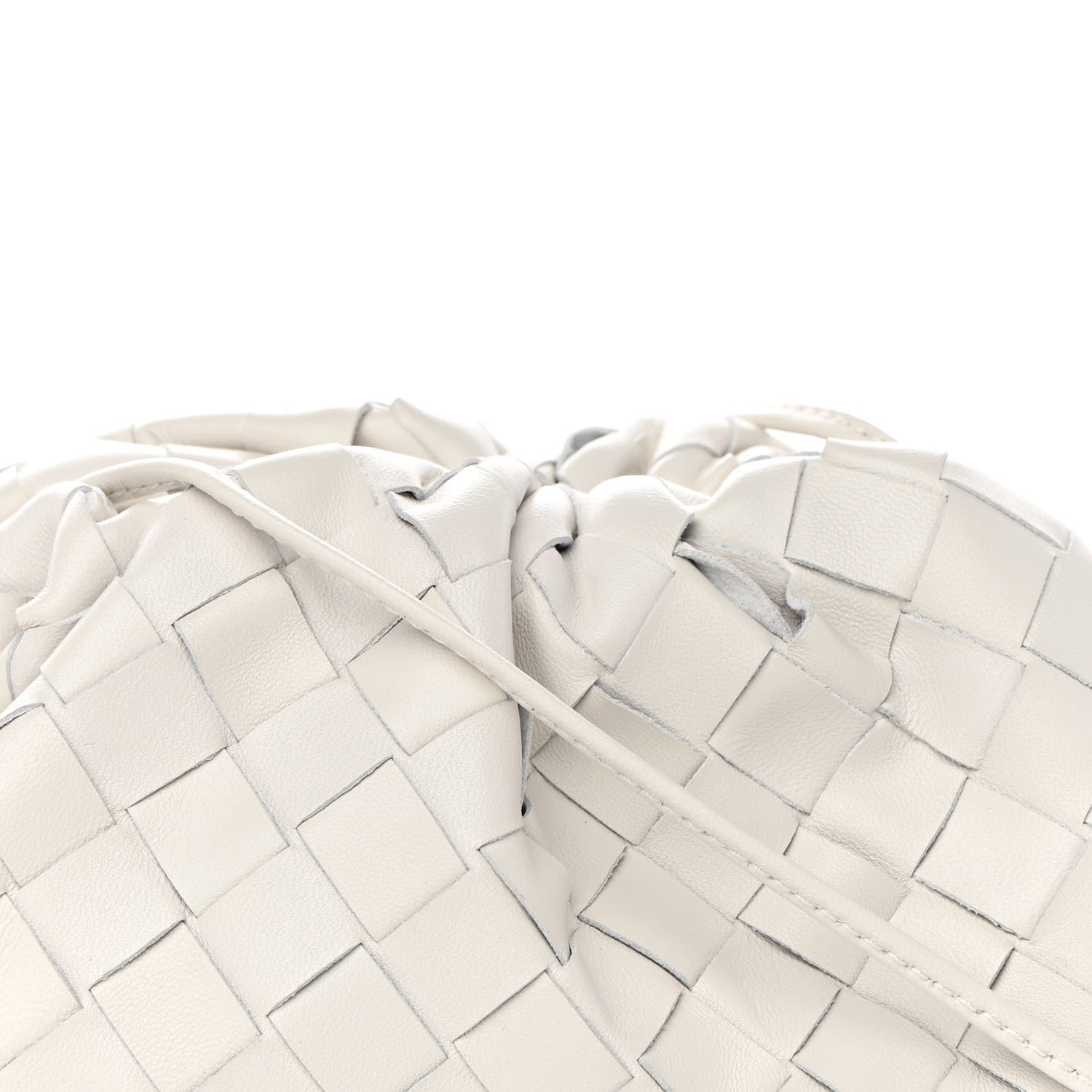 Bottega Veneta Nappa Intrecciato The Mini Pouch Chalk 8 of 10