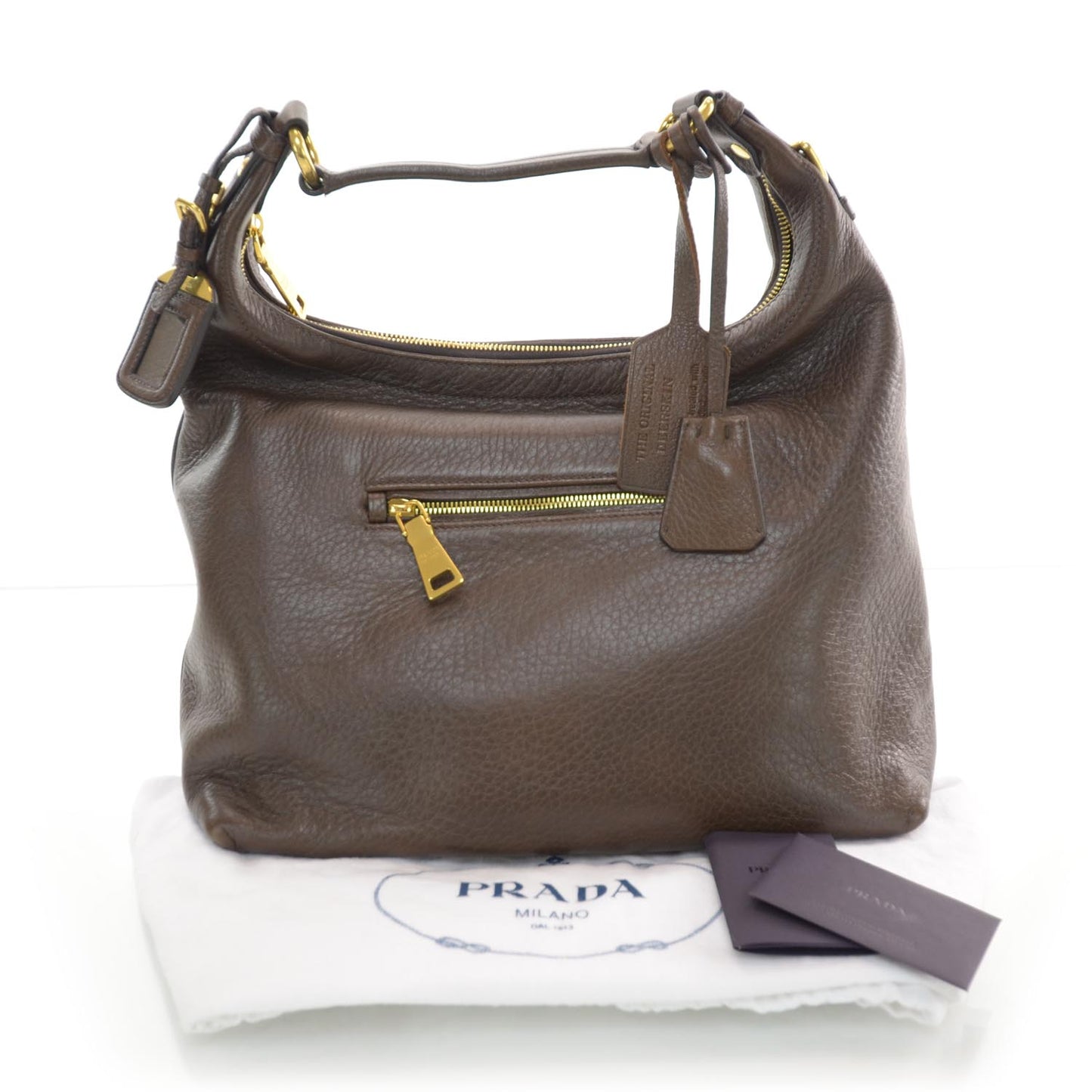 Cervo Deerskin Hobo Bruciato