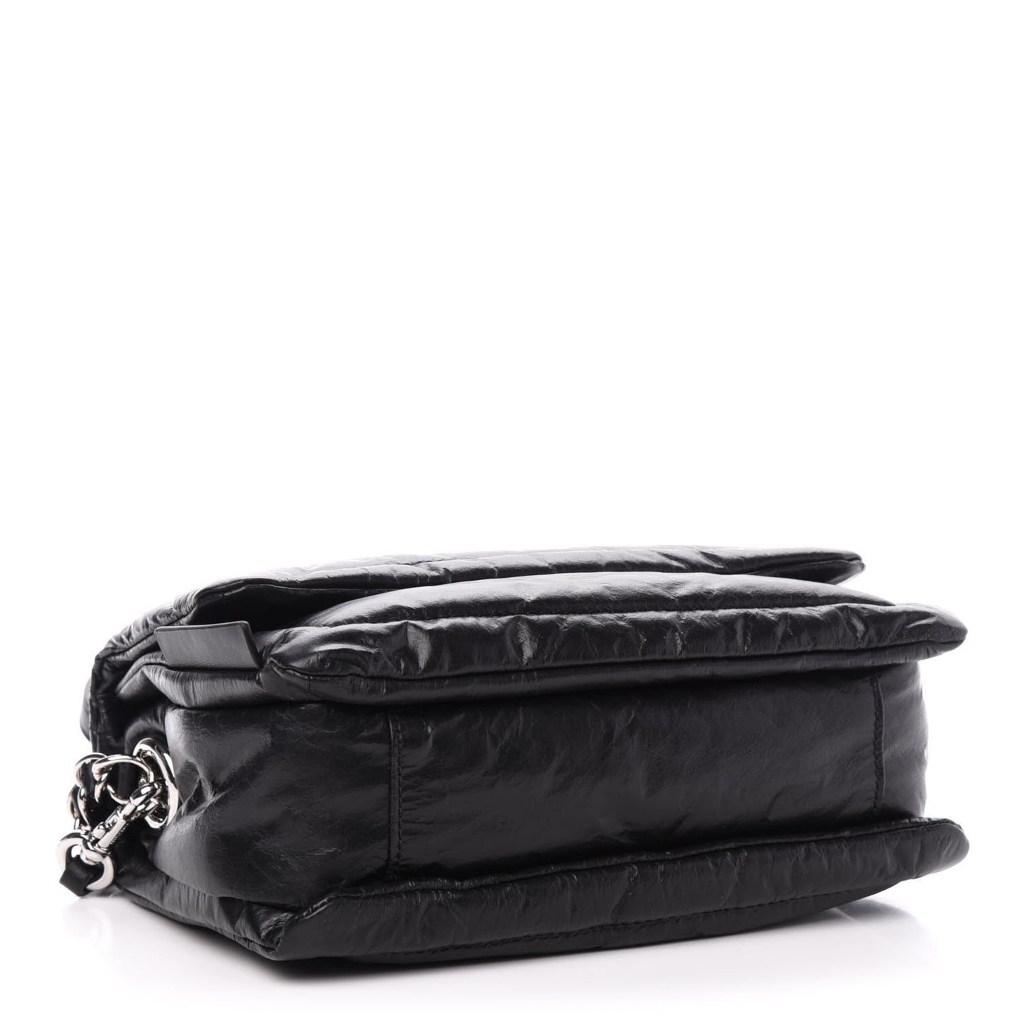 Lambskin The Pillow Bag Black
