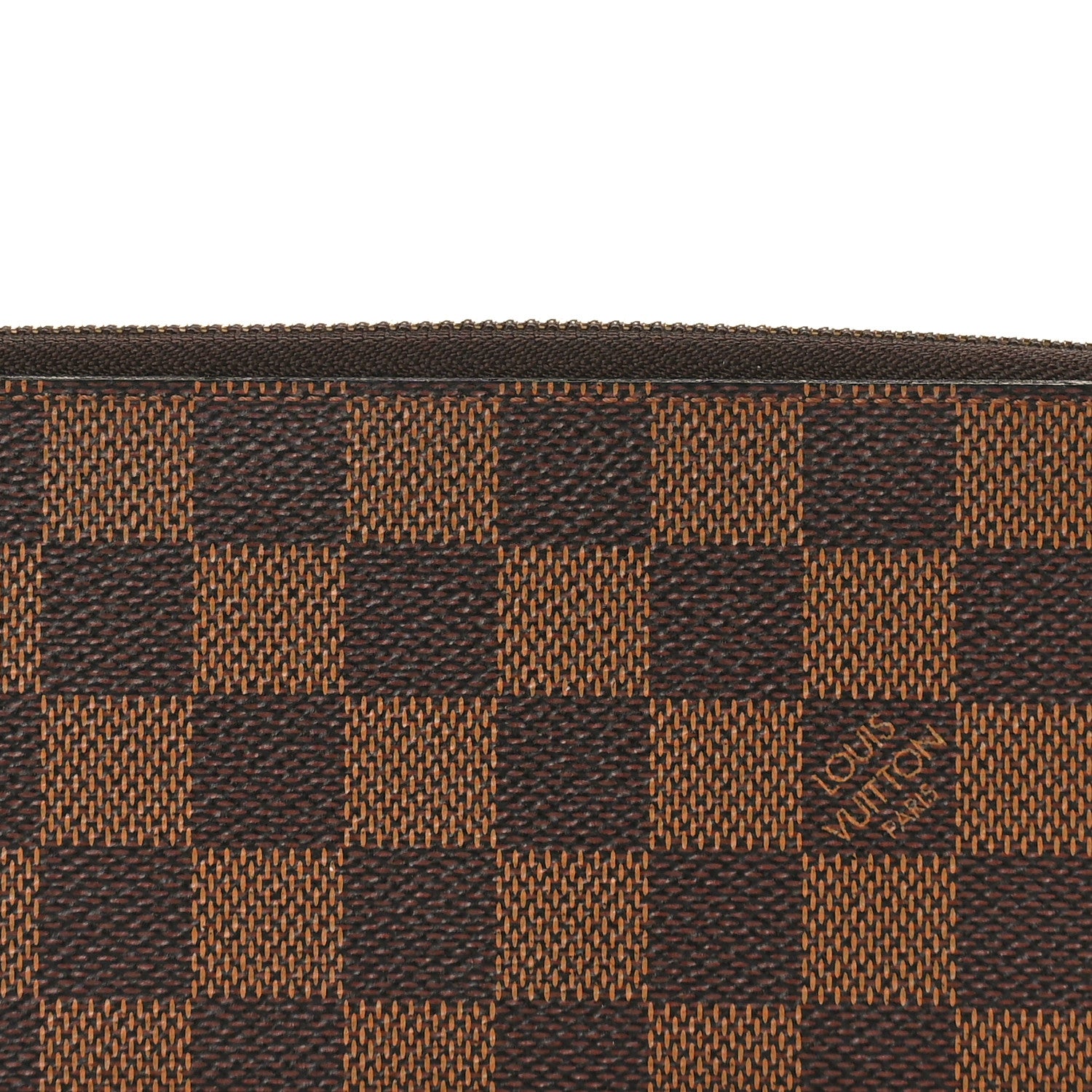 Louis Vuitton Damier Ebene Clemence Wallet Cherry 8 of 8