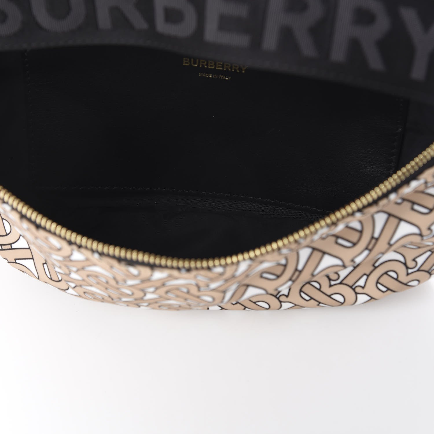 Burberry Nylon Monogram Sonny Bum Bag Beige 4 of 9