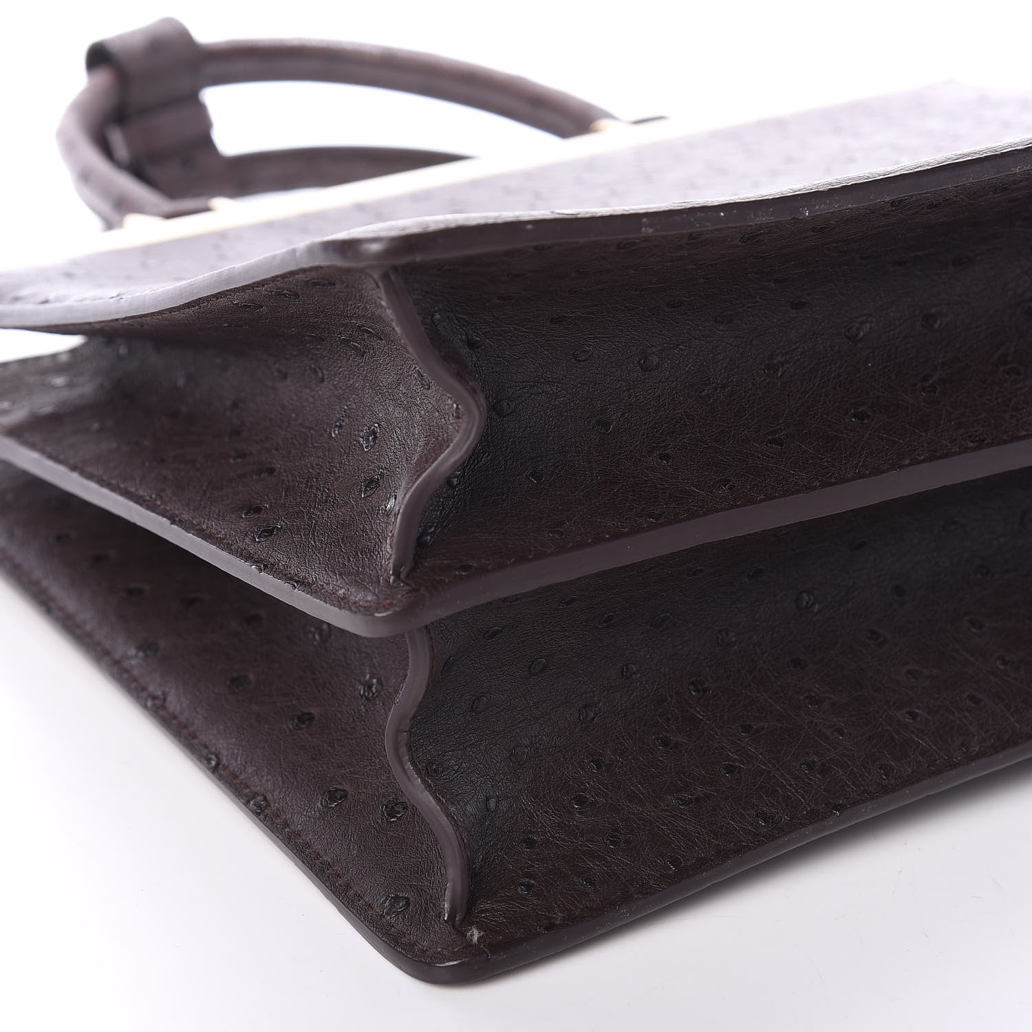 Louis Vuitton Ostrich Deesse MM Marron 5 of 8