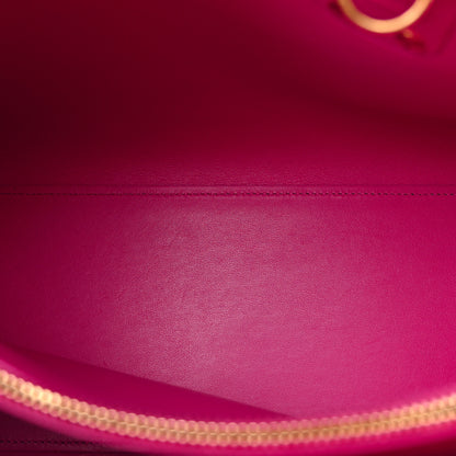 Saint Laurent Calfskin Small Sac De Jour Black Fuchsia 5 of 14