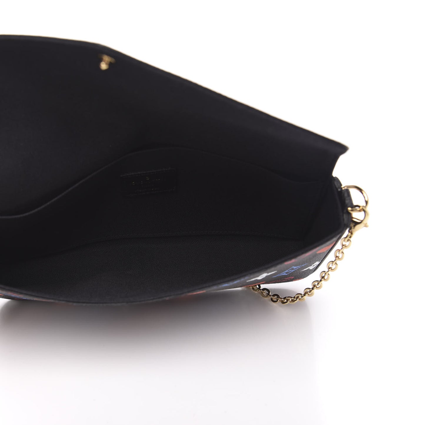 Game On Felicie Chain Wallet Black