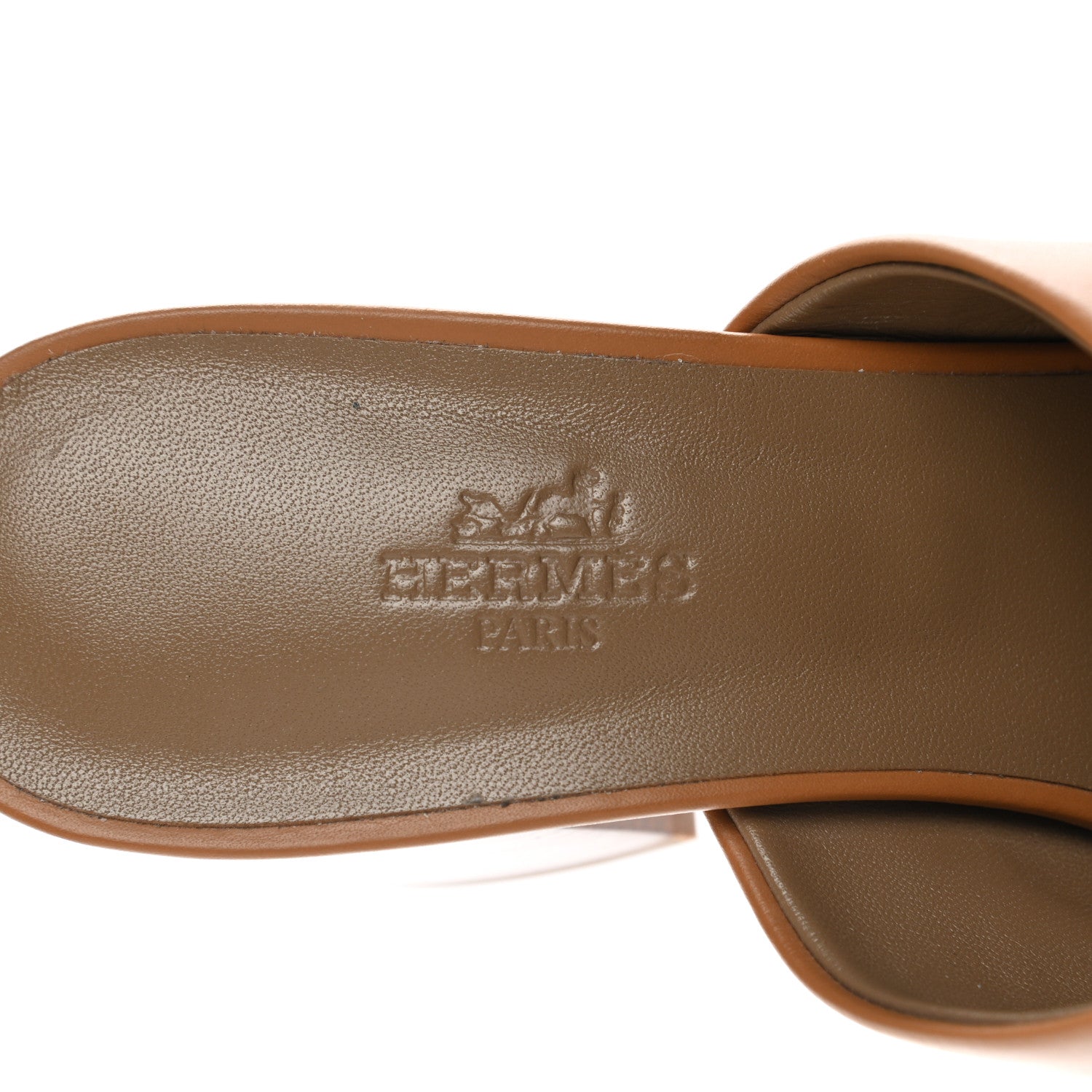 Hermes Calfskin Camilla Mules 38 Beige Dore 6 of 10