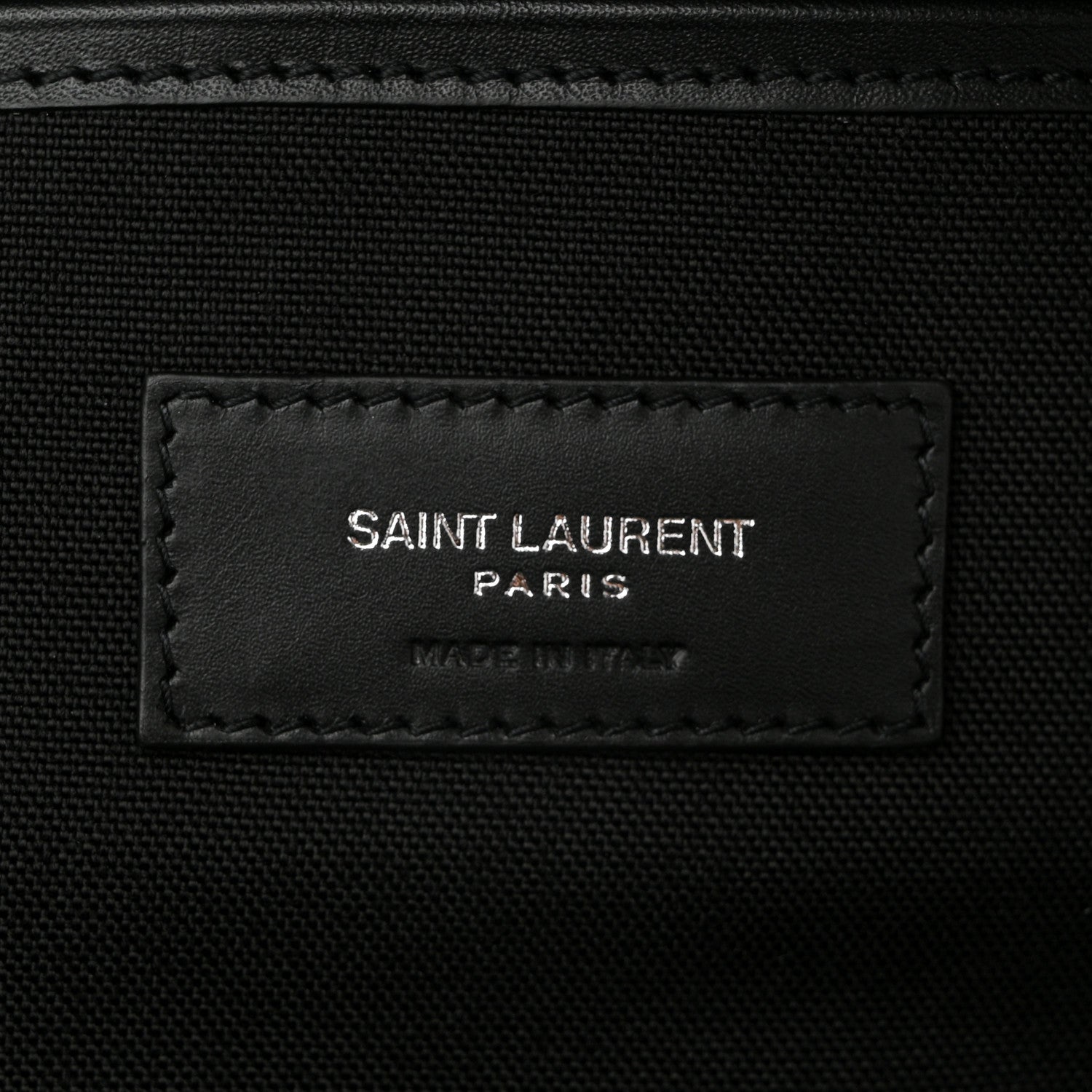 Saint Laurent Shearling City Backpack Natural Black 6 of 10