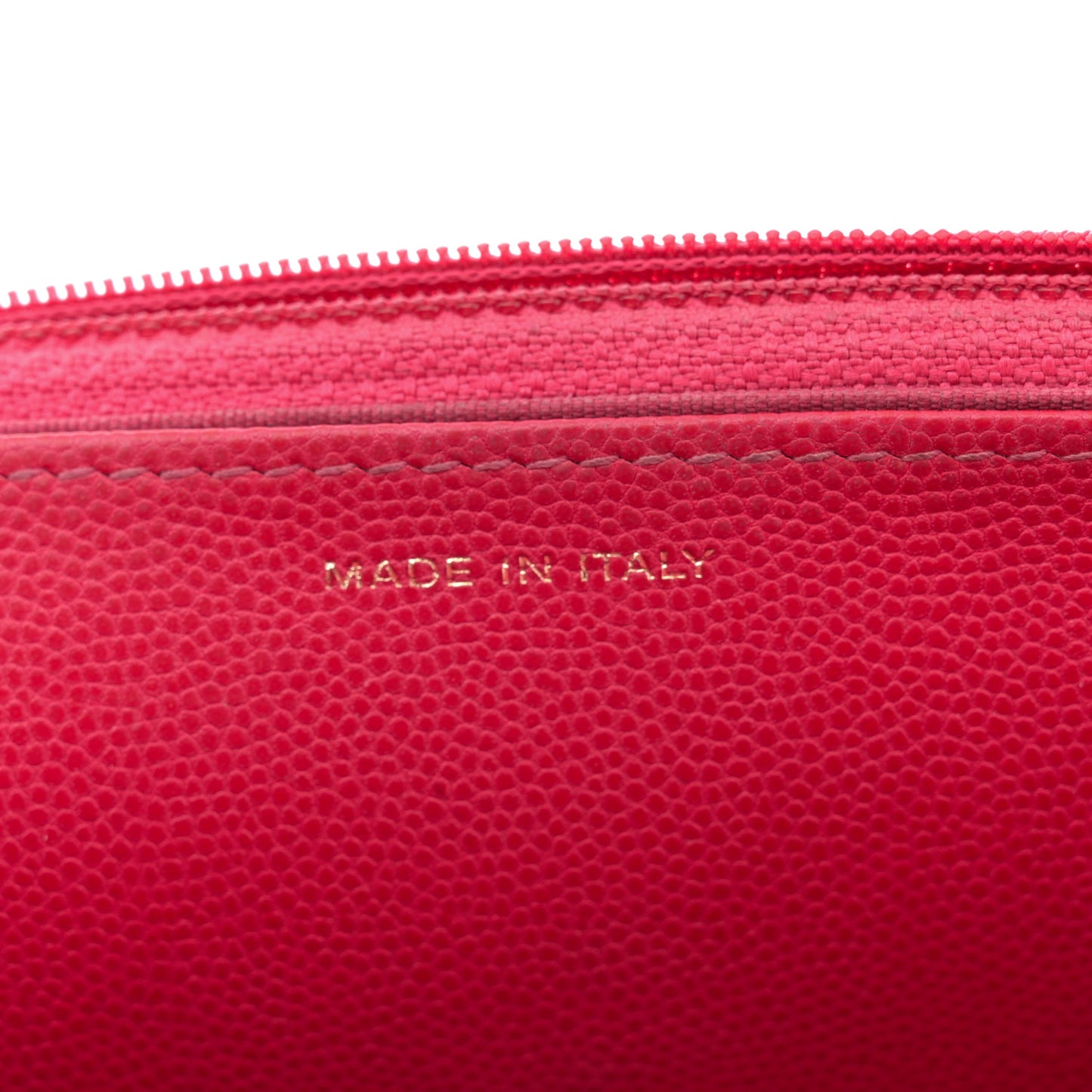 Caviar Quilted 2.55 Reissue Wallet On Chain WOC Dark Pink