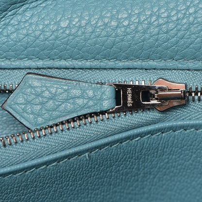 Hermes Taurillon Clemence Kelly Retourne 28 Bleu Saint Cyr 19 of 38