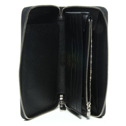 Louis Vuitton Epi Electric Zippy Organizer Wallet Black 4 of 8