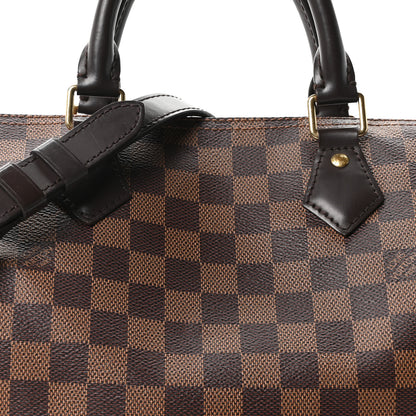 Louis Vuitton Damier Ebene Speedy Bandouliere 30 7 of 10