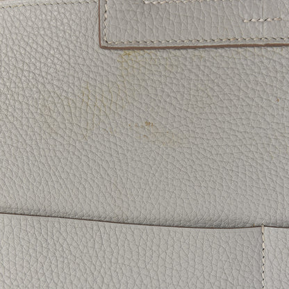 Hermes Taurillon Clemence Halzan 31 Gris Perle 11 of 17