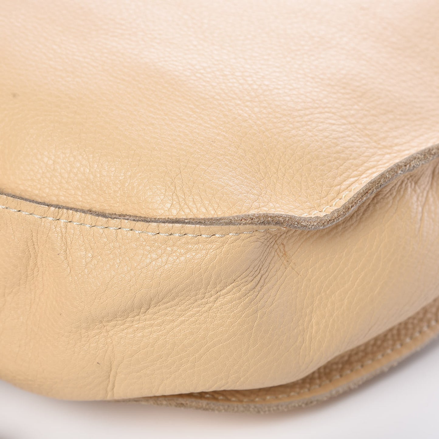 Calfskin Medium Marcie Hobo Beige