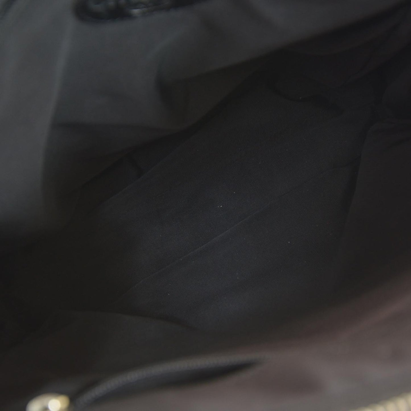 Lambskin Shopping Tote Black