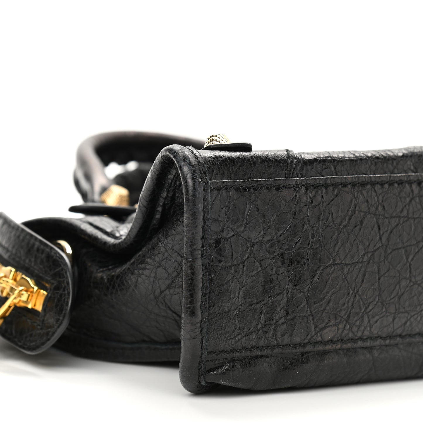 Agneau Giant 12 Gold Hardware Mini City Black