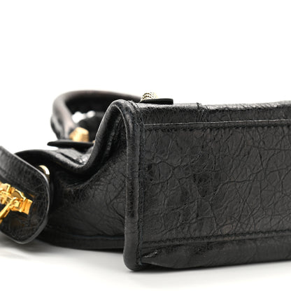 Balenciaga Agneau Giant 12 Gold Hardware Mini City Black 9 of 10