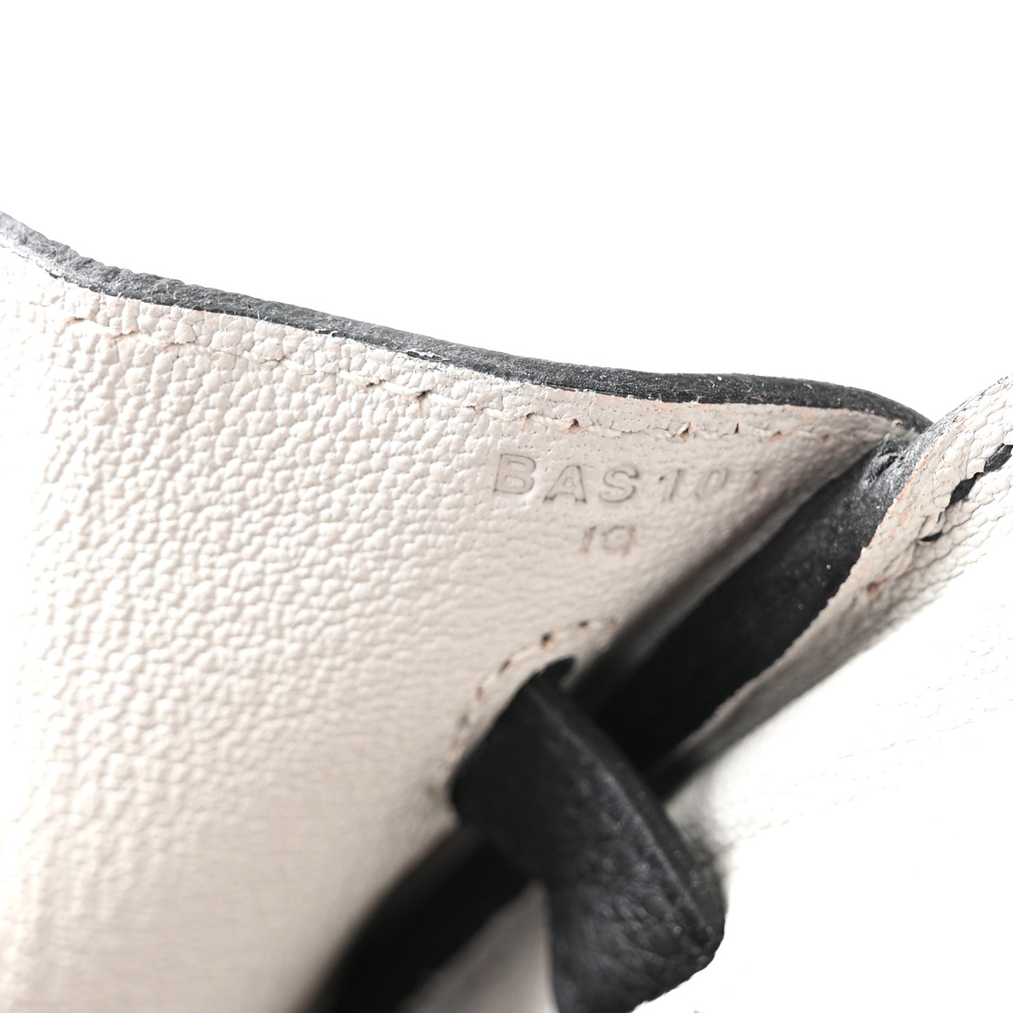 Togo Horseshoe Birkin 40 Black Gris Perle