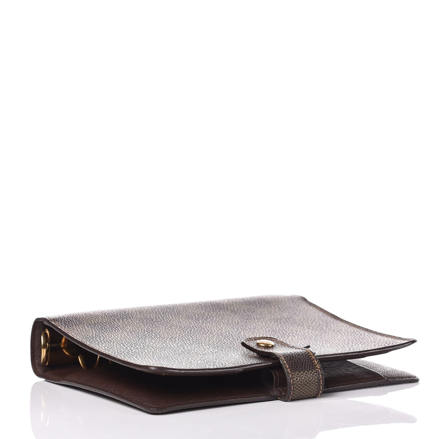Damier Ebene Medium Ring Agenda Cover