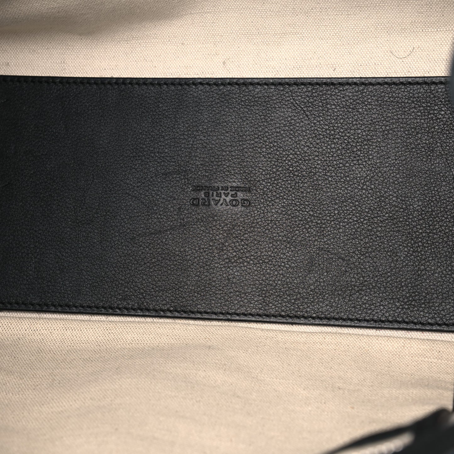Goyardine Marquises Tote Black
