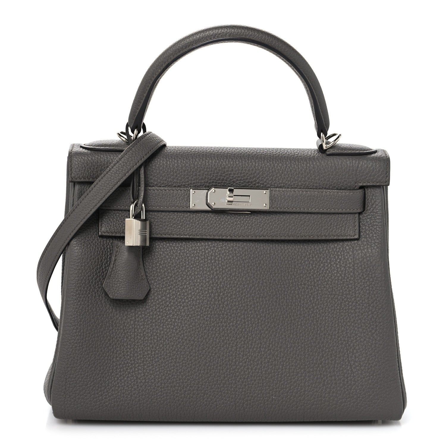 Hermes Togo Kelly Retourne 28 Etain 1 of 12