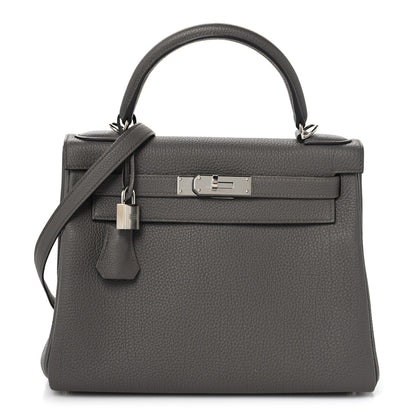 Hermes Togo Kelly Retourne 28 Etain 1 of 12