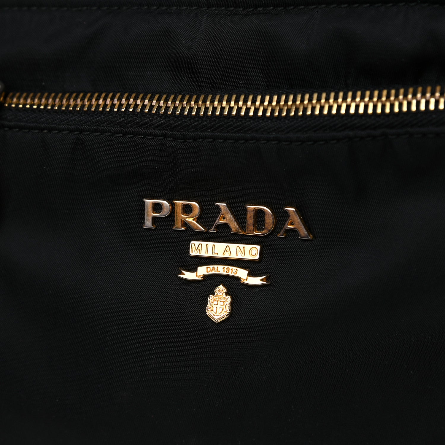Prada Nylon Saffiano Crossbody Bag Black 12 of 17