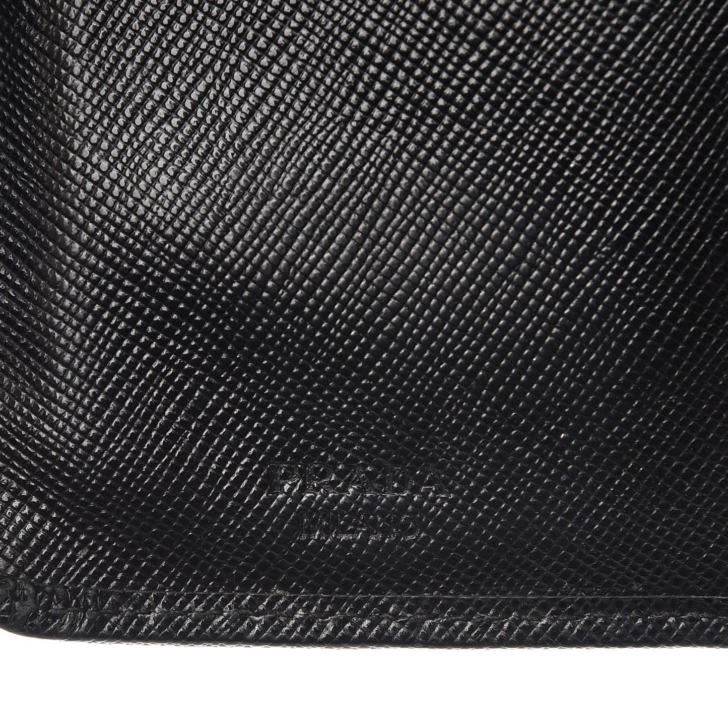 Saffiano Compact Wallet Black