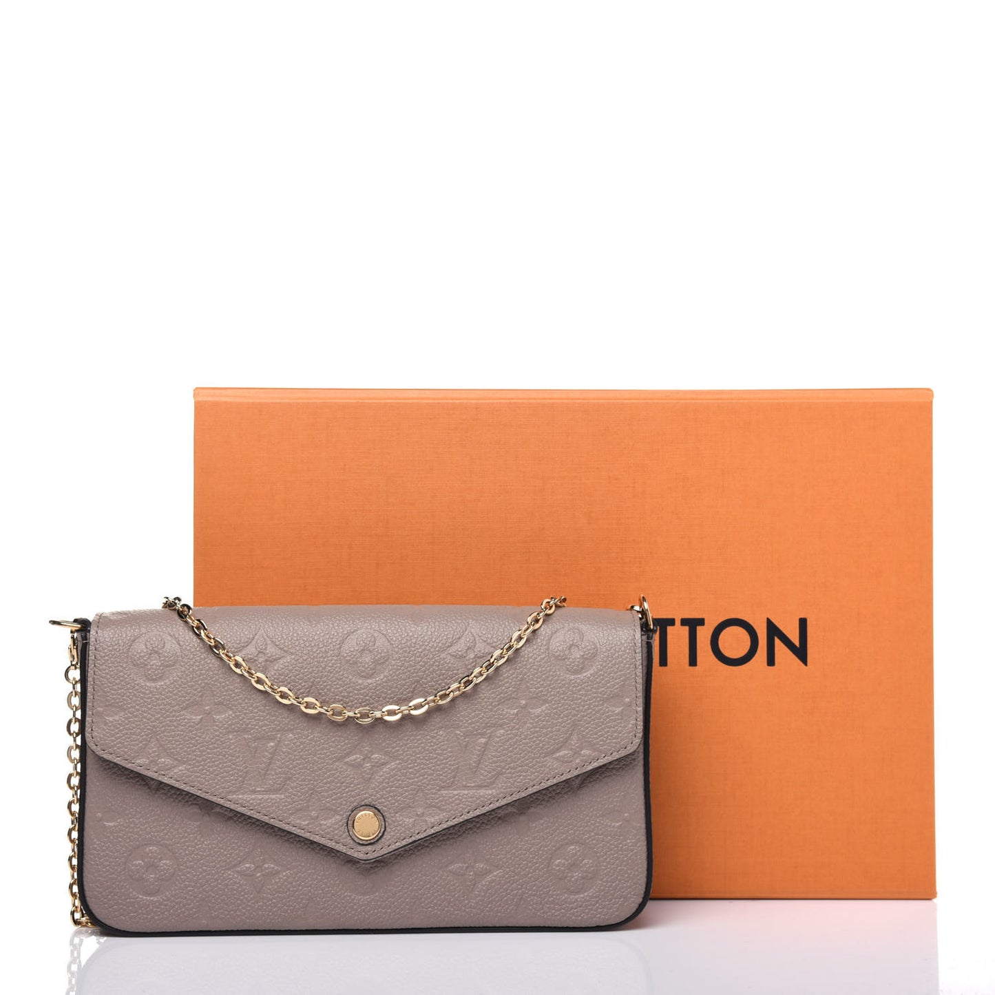 Empreinte Pochette Felicie Chain Wallet Tourterelle