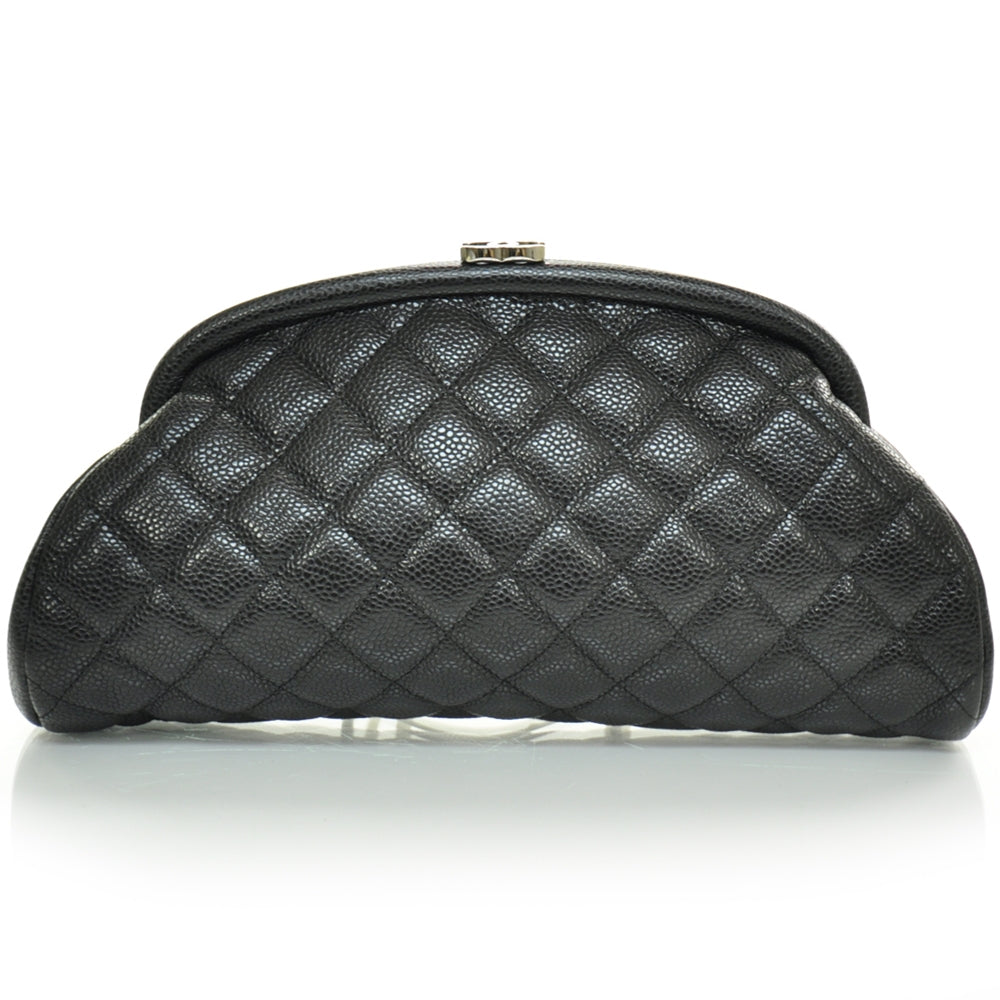 Chanel Caviar Quilted Timeless Clutch Black 1 of 11
