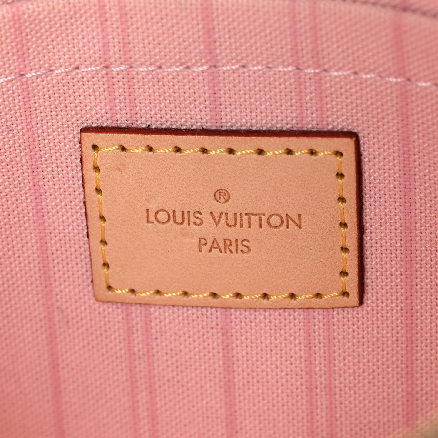 Damier Azur Neverfull MM GM Pochette Rose Ballerine