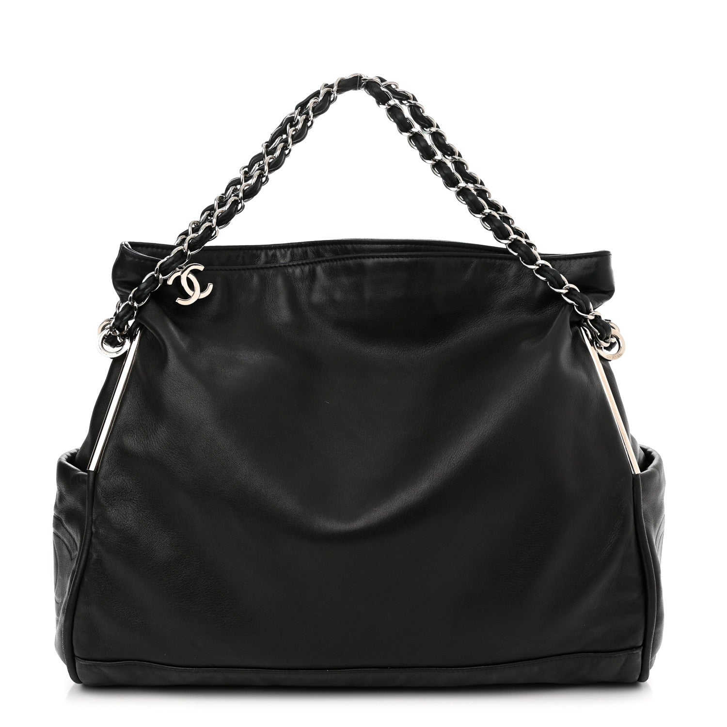 Chanel Lambskin Large Ultimate Soft Tote Black 1 of 10